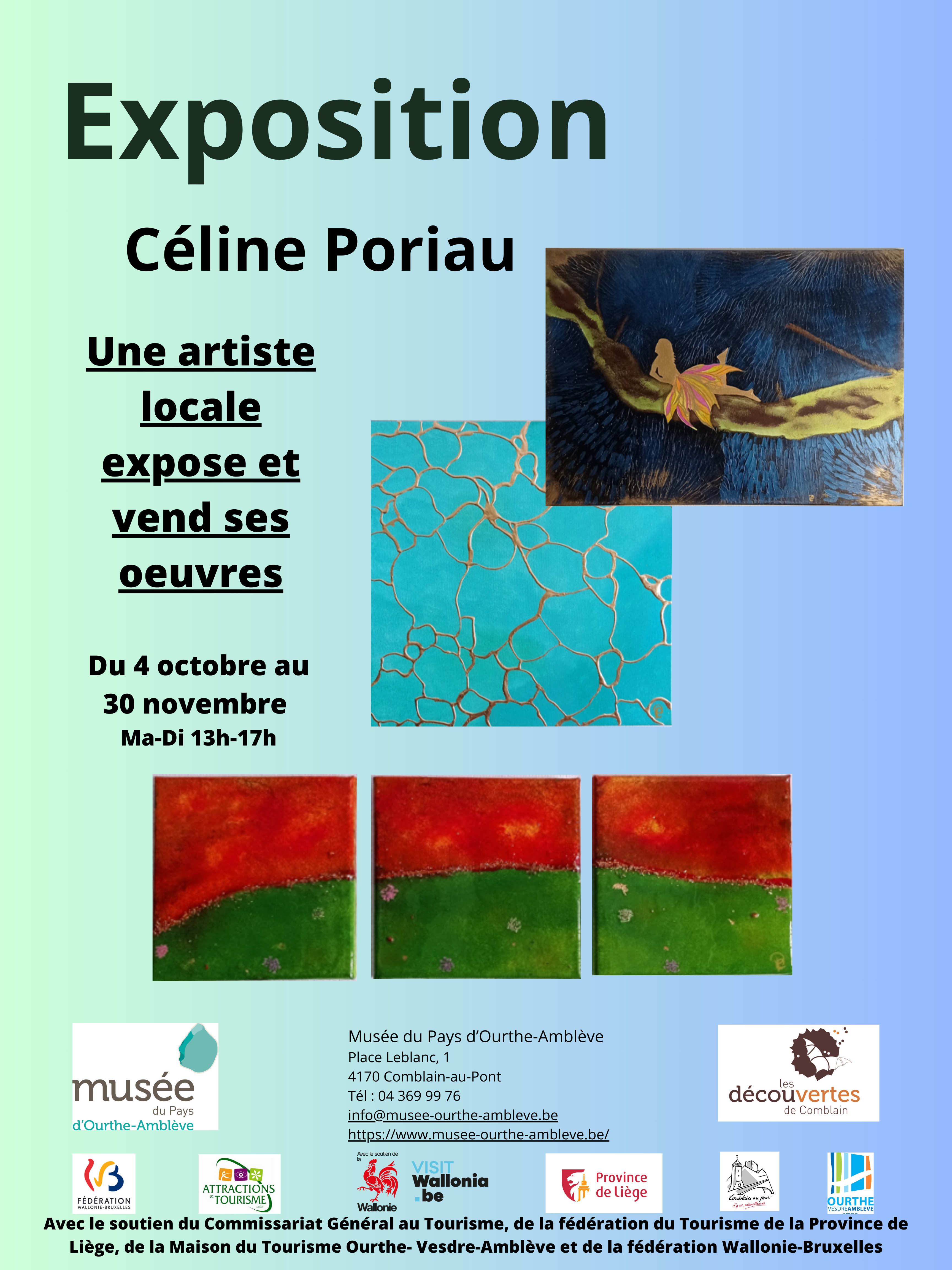 Exposition Céline Poriau