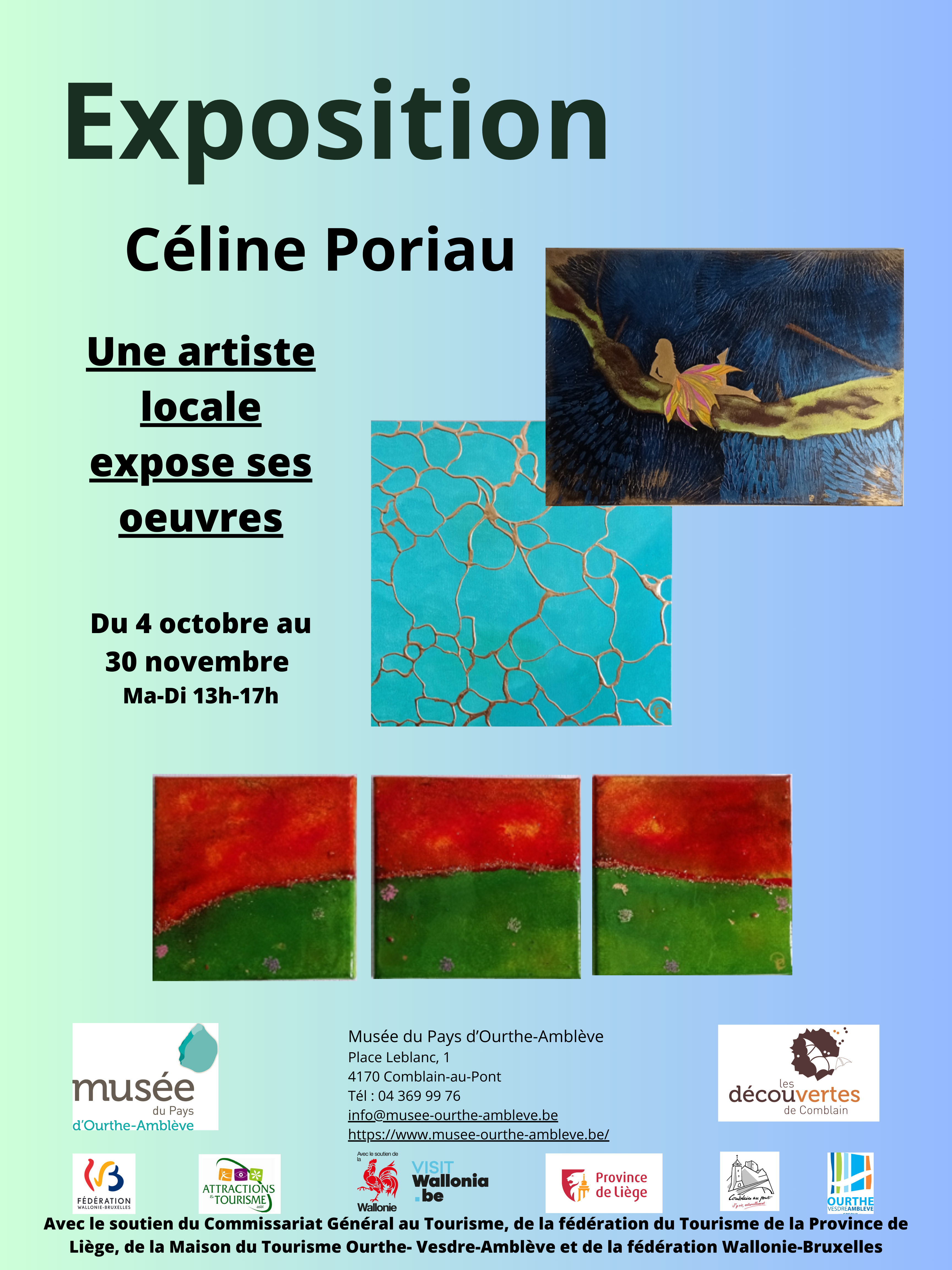 Exposition Céline Poriau